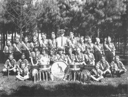 Bugle Band in 1959